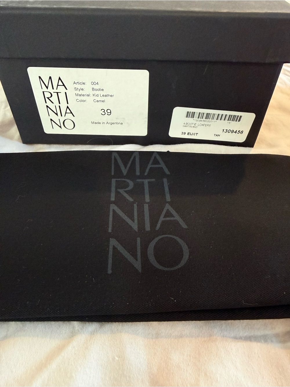 Martiniano Bootie Loafers in Camel/Tan Size 39 - Picture 3 of 13